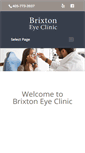 Mobile Screenshot of brixtoneyeclinic.com